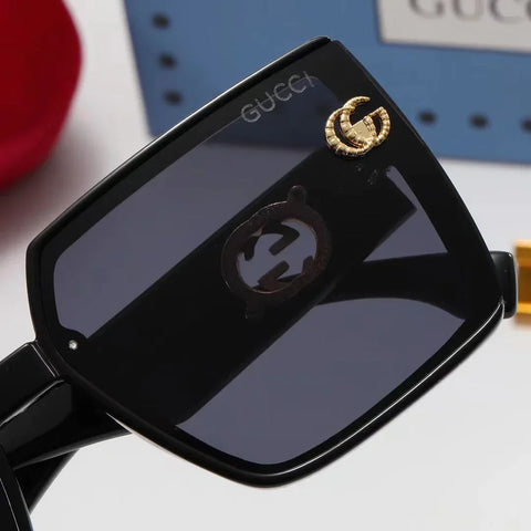 5-color fashion double graffiti printing sunglasses