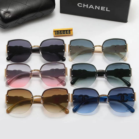 6-Color Fashion  Temple Polarized Sunglasses