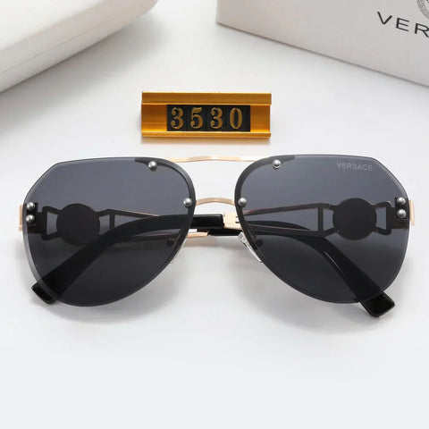 6-color stylish letter sunglasses