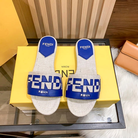 Monogrammed Classic Flat Slippers