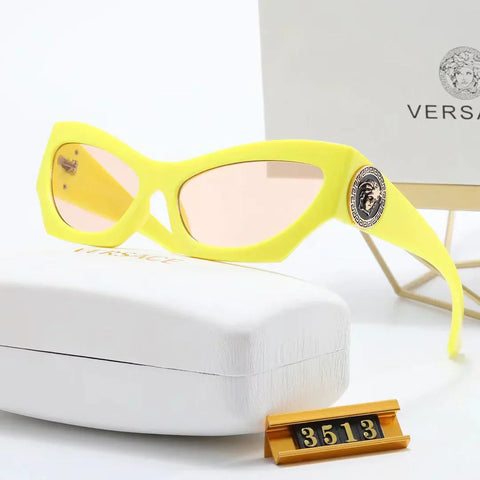 4-color fashion lion head polarized sunglasses