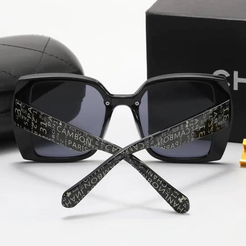 5-color fashion graffiti print sunglasses