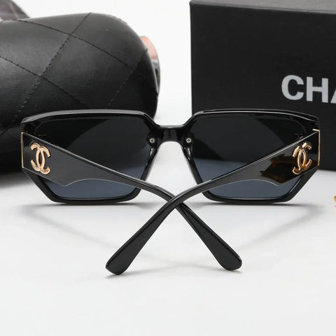 5-Color  Letter Temple Polarized Sunglasses