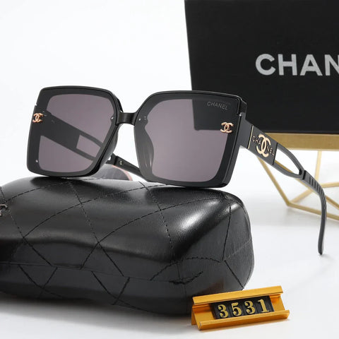 5-Color Fashion  Temple Hollow Sunglasses