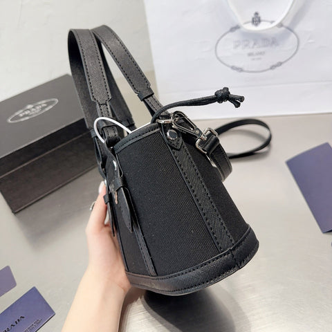 Triangular Logo Casual Handbag