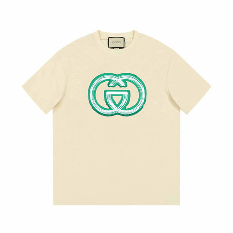 Classic Green Print T-Shirt(summer preferred)