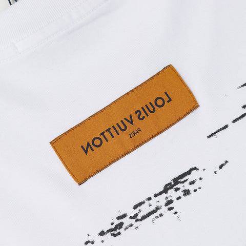 Creative letter print T-shirt