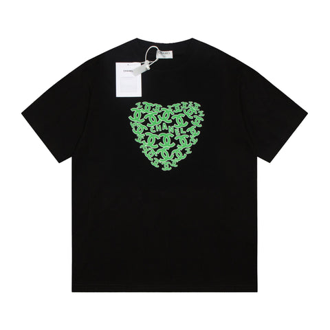 Heart printed T-shirt