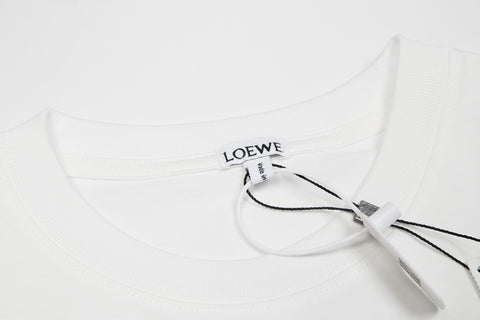 Fluorescent logo print T-shirt