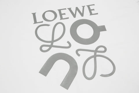 Fluorescent logo print T-shirt