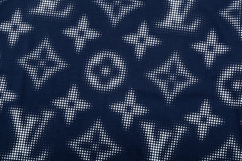 Retro monogram print T-shirt