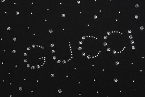 Luxury crystal sequin T-shirt