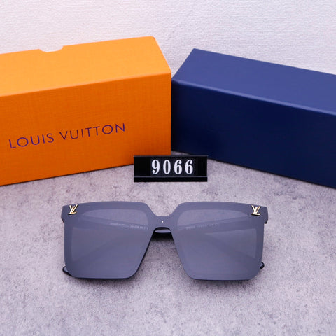 Unisex Cool Monogram One Piece Sunglasses