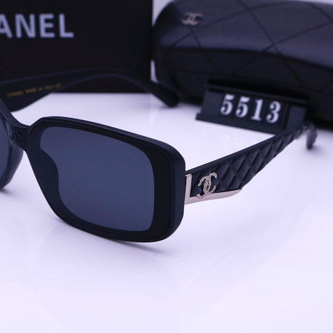 Retro Fashion Diamond Logo Sunglasses