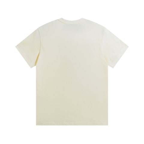 Lightning bolt print cotton T-shirt