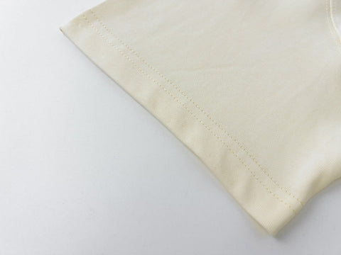 Lightning bolt print cotton T-shirt