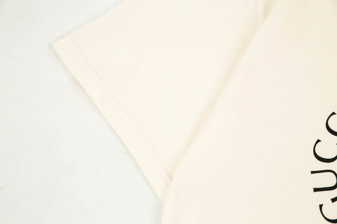 Beige Classic Print T-shirt